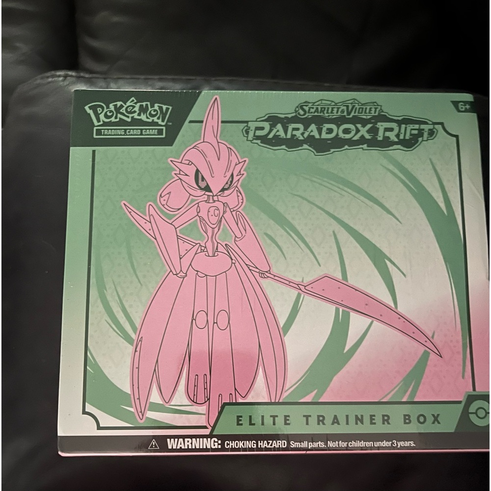 pokemon elite trainer box paradox rift